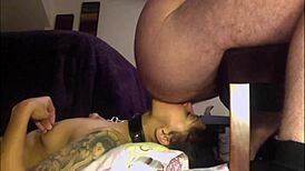 latina girlfriend ass licking compilation with humiliation in homemade videos