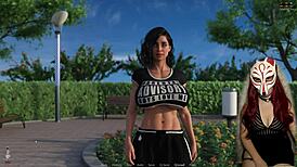 The golden boy ep 6 features mother-in-law in anime handjob game