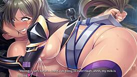 hey, harem hunter sex-ray vision ep11 - fucking in the cave with monster hentai action