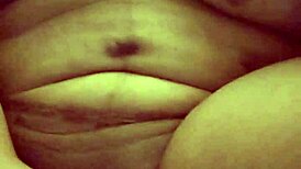 Rea masks up for dildo masturbation, fucks shaved pussy and sucks toy