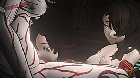 Ruby在hentai梦中渴望futa支配 😈