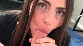 college girl loving her frat boys with big pussy lips and blowjobs