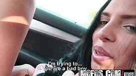 Horny Teen 18+ Kira Queen Stops To Suck And Bang Hard Cock - Mofos