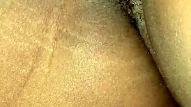 Hairy pussy close-up in amateur video