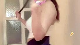 Miu Ngoan With Smooth White Skin And Big Features