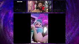 Marie And Callie Riding Creamy Cock In Game