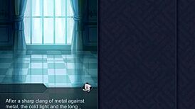 In the king of kinks game, a guy pulls tiamats nipples to make her cum in this anime hentai episode