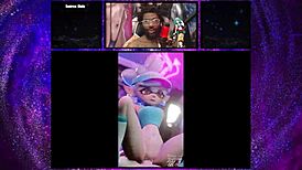 Marie And Callie Riding Creamy Cock In Game