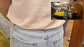 milf gets groped for money in peruvian deal 😏