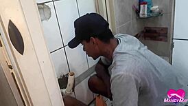 Stretching Asshole With BBC Creampie