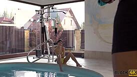 Intense Emotions In Black On White Sex With Teen Madelina Dee And Coach