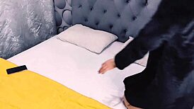 Hey, caught my stepsister with her rubber toy secretly