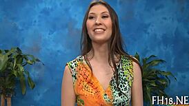 cute 18-year-old oriental girl charms everyone