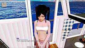 In Harem Hotel 154, the anime adventure unfolds with enticing hentai elements