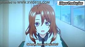 hentai twist as he craves his own sister