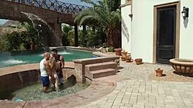 Facials4k, I got my face drenched by two hard cocks