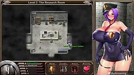Karryn Faces Prison Level 2 Challenges in Hentai Adventure