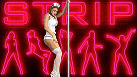 性感护士医院脱衣热舞