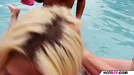 A Day Of Summer With Horny Babes At Pool Party
