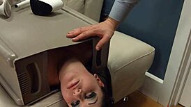 i'm all tied up in ropes for this hardcore bdsm anal assfucking, it's so elegant and rough sex