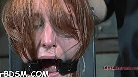 Watch this slut get her tight pussy fucked hard in rough sadomasochism!