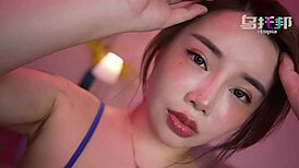 Thick Asian Slut Can't Stop Riding Big Cock Roughly