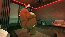 Hey bunny slut, I’m pounding you hard in this Roblox porn!