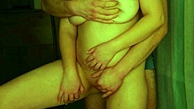 Intense Orgasms With Busty Beauty's Moans