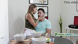 Can latina step mom resist her stepson?