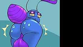 我美丽的邻居欠我一个人情，所以我要求这个健美女仆给我一个热辣按摩。