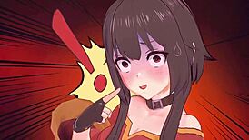 I’m obsessed with Megumin and Aqua, their huge cocks drive me crazy, ya know!