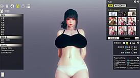 Honey Select 2 Character Creating In Hentai Anime