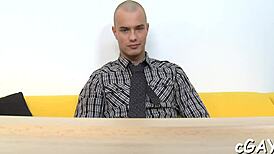 sophisticated gay stud enjoys deep anal poundings in a bareback contest