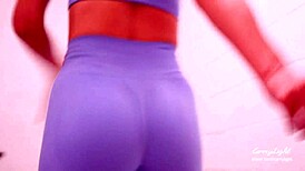 step sister helps step brother cum quick in her panties while parents wait downstairs, leading to intense family taboo