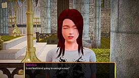 hey, wanna play my new family 479 game with this hot redhead milf's big ass?