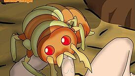 我美丽的邻居欠我一个人情，所以我要求这个健美女仆给我一个热辣按摩。