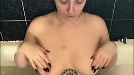 A sexy submissive gets smoked and poked in this homemade video