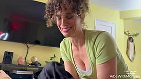 Stepmom got caught and HAD TO FINISH what she started with me