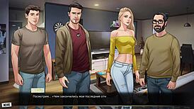 Complete Gameplay - Red String Part 29 with Anal Finger Masturbation