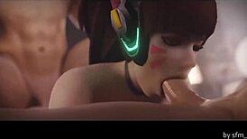 守望先锋终极合集2长动画浪叫声