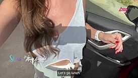 We fucked in the street with cars watching, he came inside