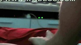 Natural Tits Footjob Action Turns Into Hardcore Fucking Session