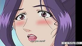 Cheating Busty Jap Wife and Slutty Mother-in-Law in Wild Assfucking