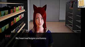 my new family plays homemade anime game with amateurs