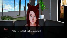 my new family plays homemade anime game with amateurs