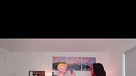 Emily Sana And Danny Kane Engage In Raw Dildo Sex With Kissing. They Explore Pussy And Toys Intensely.