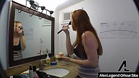 Redhead Penny Pax Gets Spermed On Feet By Alex Legend