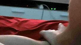 Natural Tits Footjob Action Turns Into Hardcore Fucking Session