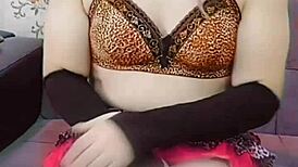 Big Butt Booty Slut Crossdresser Sissy In Sexy Dress.