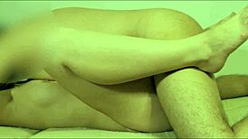 Uncle fucks teen stepdaughter in missionary before bed.